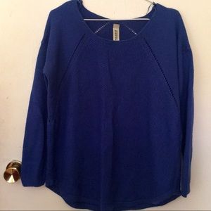 Cute cobalt blue sweater!